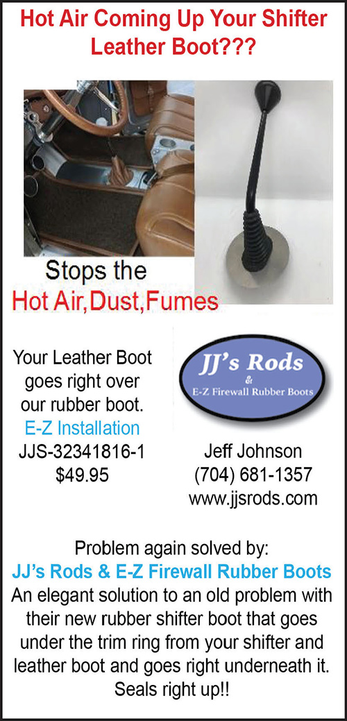 JJ's Rod & Custom Advertisement
