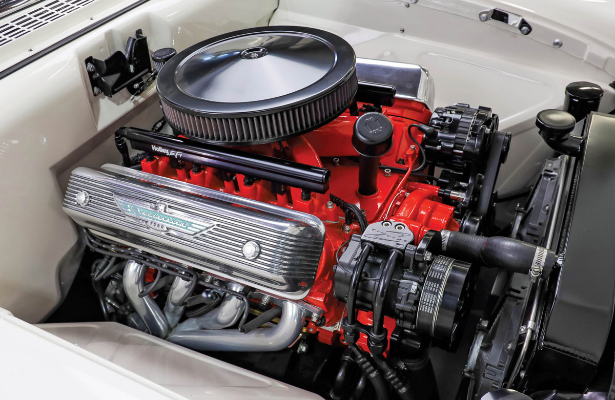 engine in a '57 Ford Ranchero