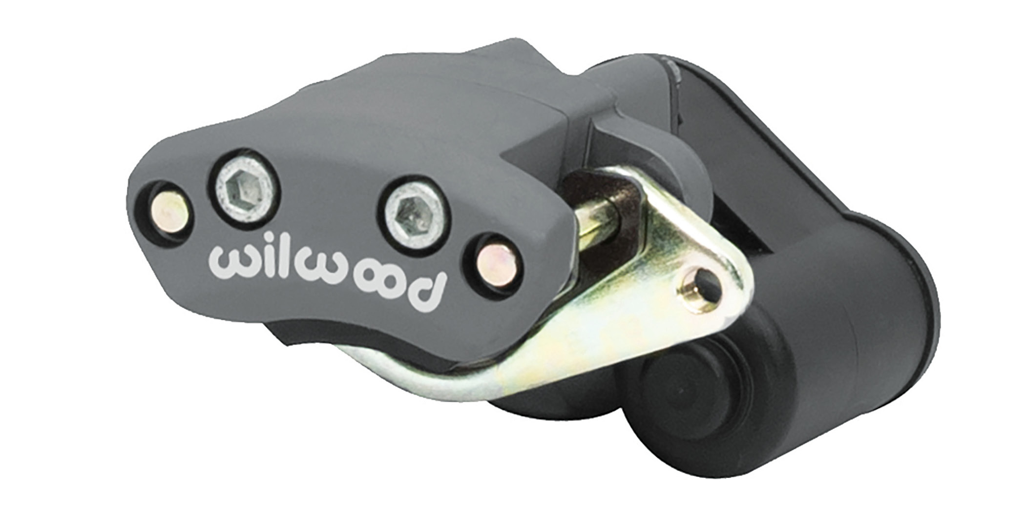 Wilwood’s EPB calipers are compact and available in gloss red or black powdercoat, polished aluminum, or Type-III hard anodized coating.