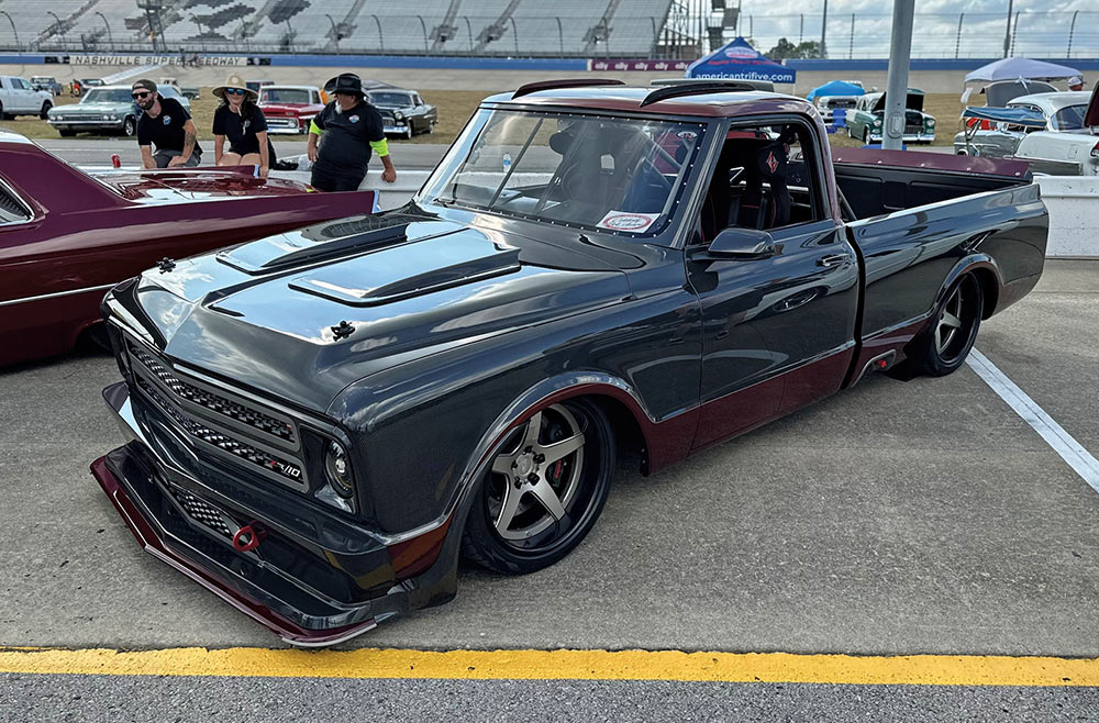 Highly modified track prepped '67 C10