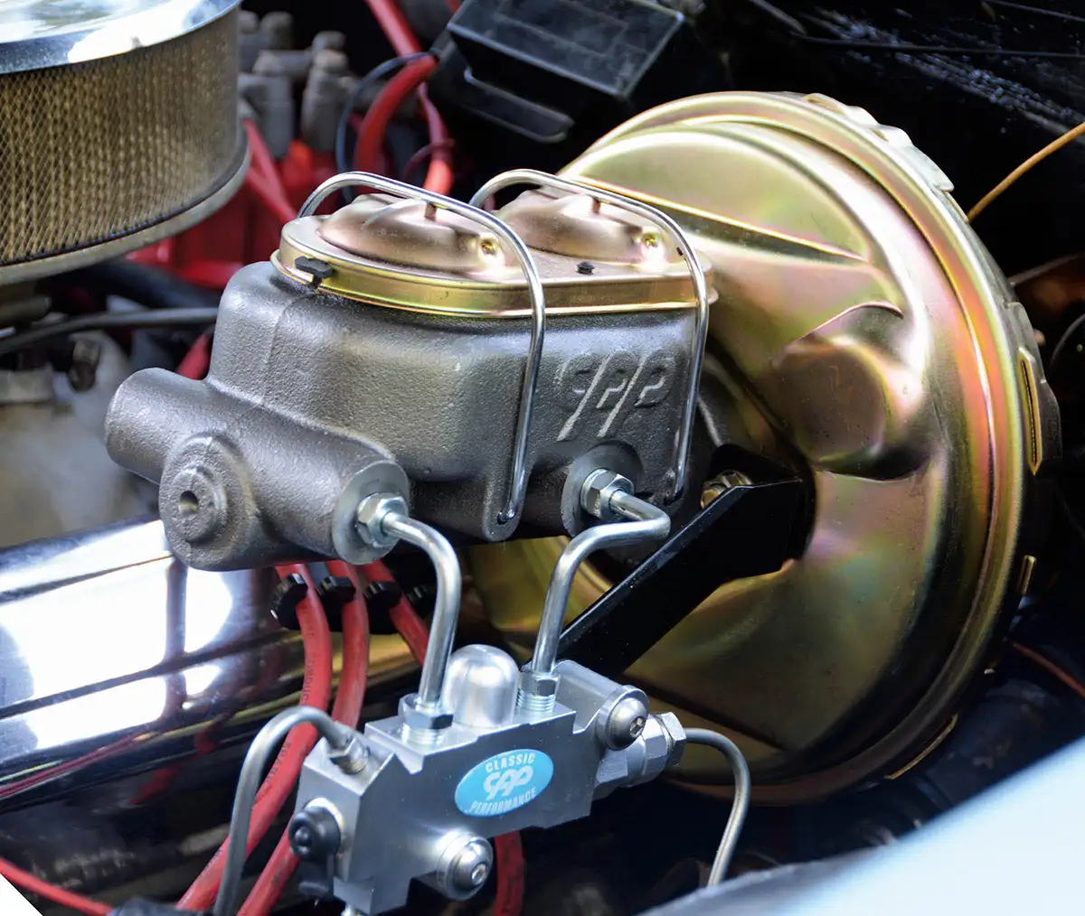 Our new CPP booster and master cylinder completely changed the driving experience in this old Chevrolet for the better and made it safer.