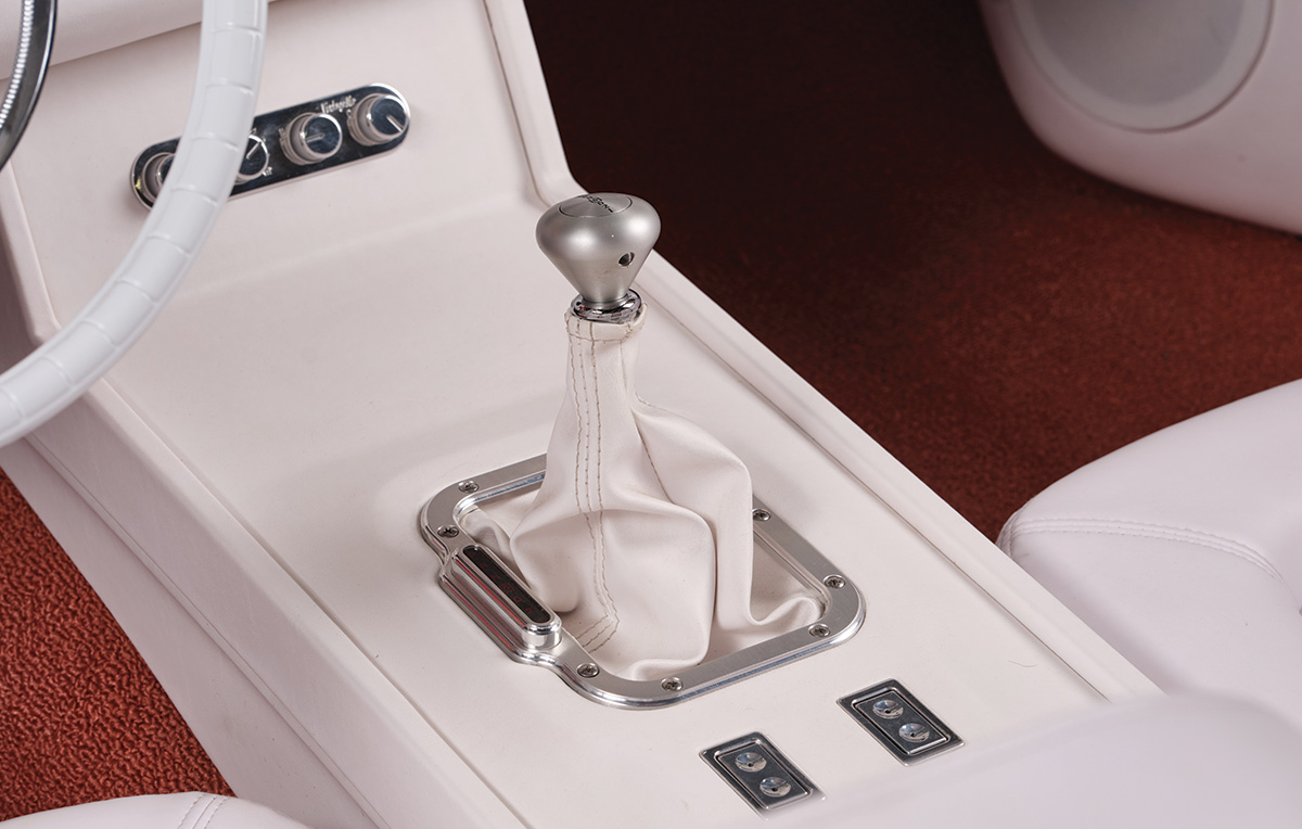 Center console of ’55 Thunderbird