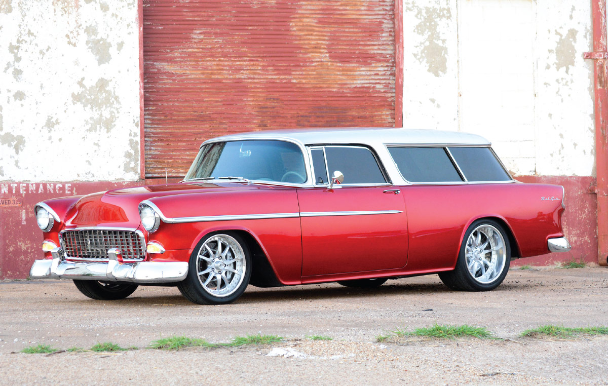 ’55 Chevy Nomad side profile