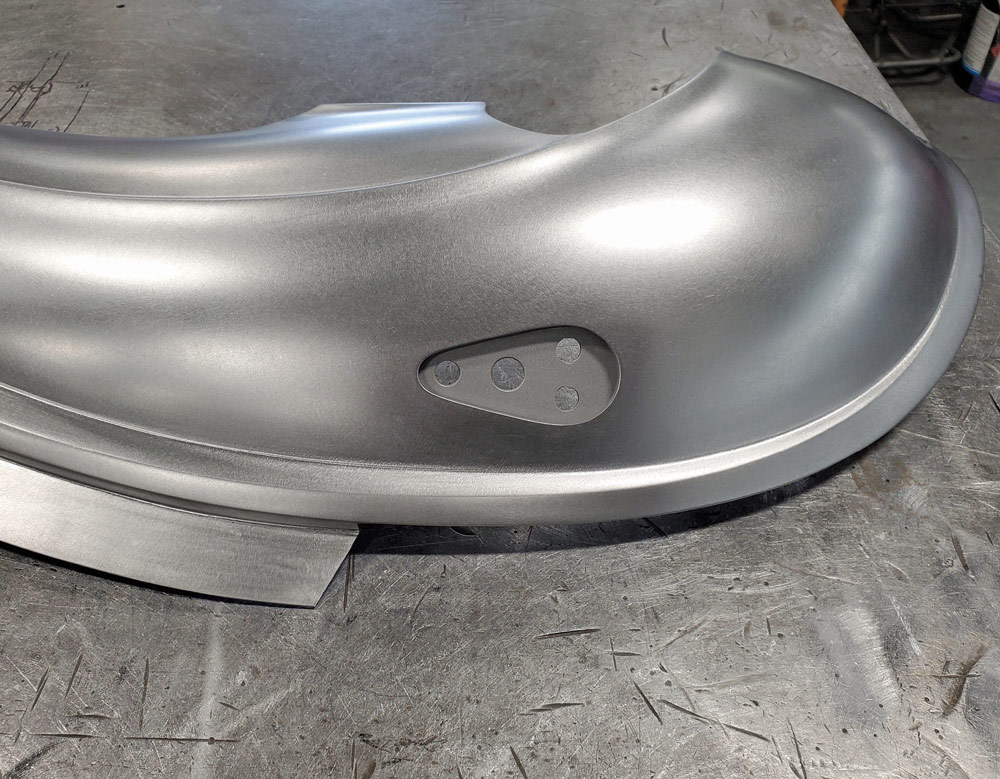 recess welded into place