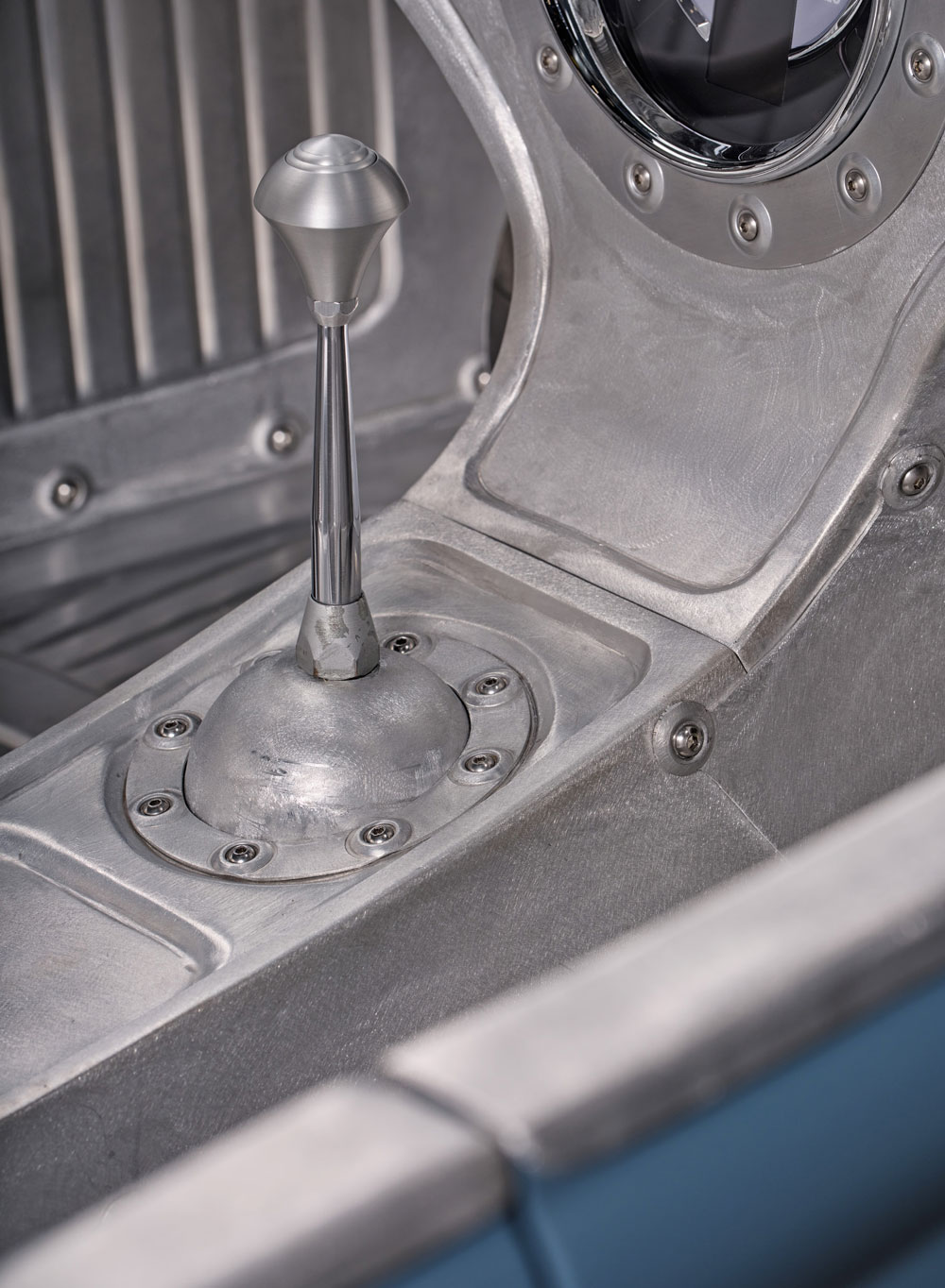 shifter in a ’31 Ford roadster