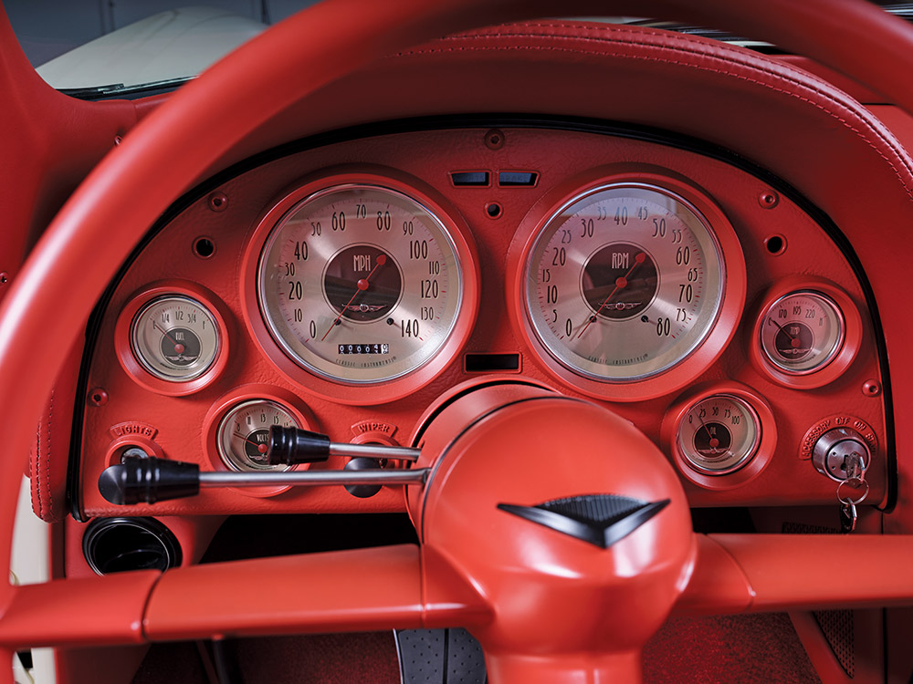 steering wheel of '66 corvette