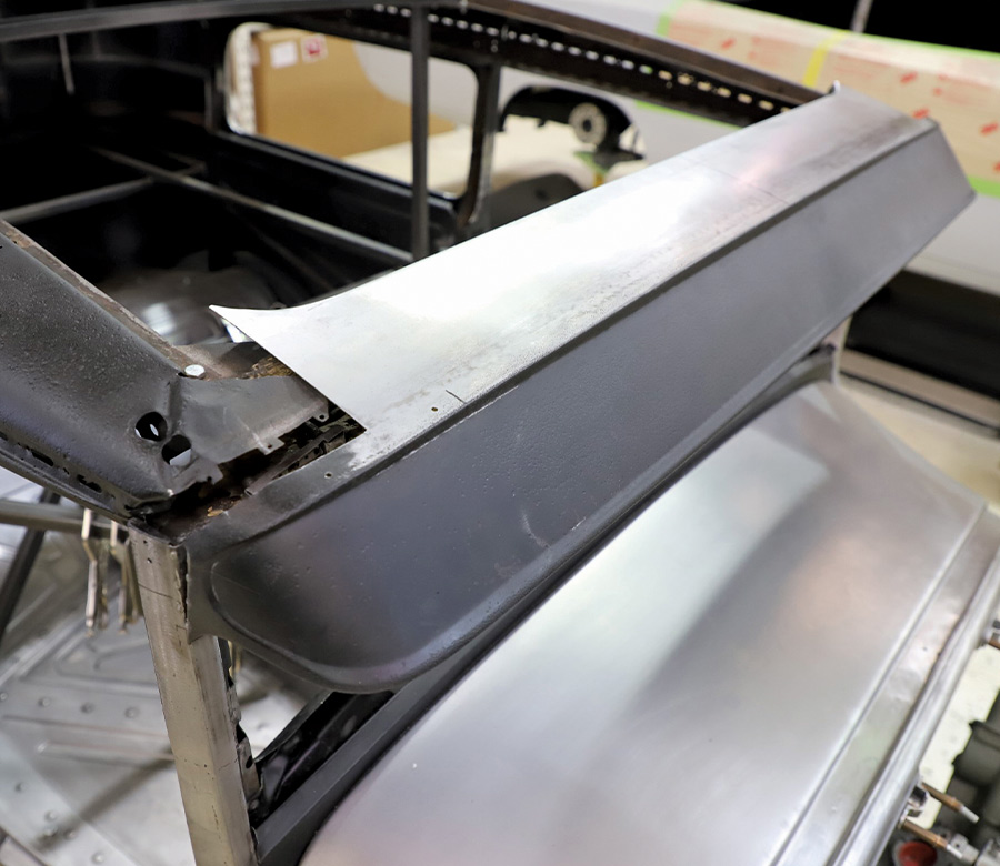 wide flange added to the rear edge of visor