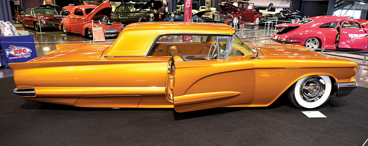 gold '60 Thunderbird