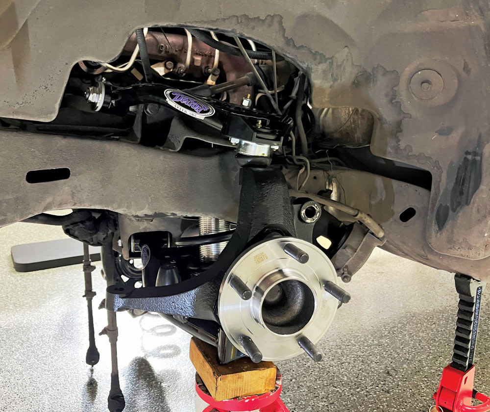 front suspension installation 