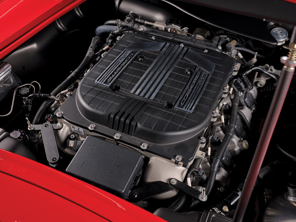 engine of 1959 corvette 