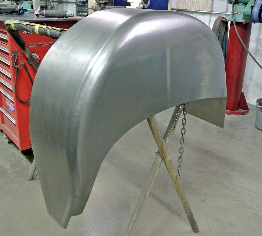 The cap is joined to the outer portion, and the joint is smoothed to perfection