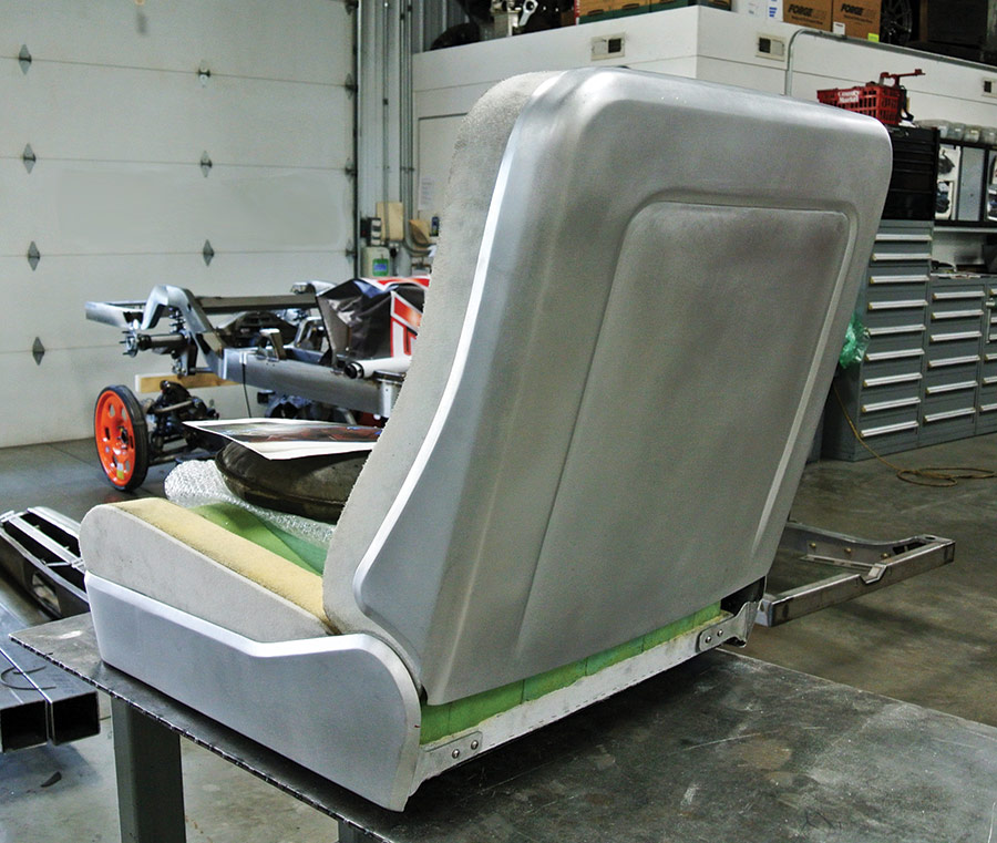 The folding backs of the front seats were highly detailed, too