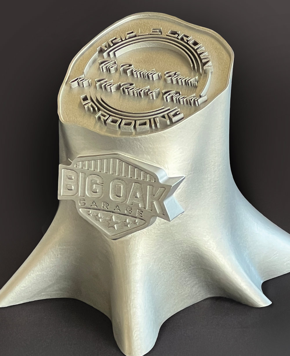 Celebrity Pick trophy for a car show