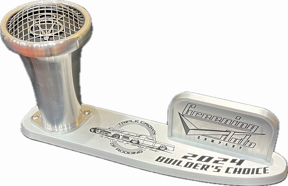 trophy from a car show