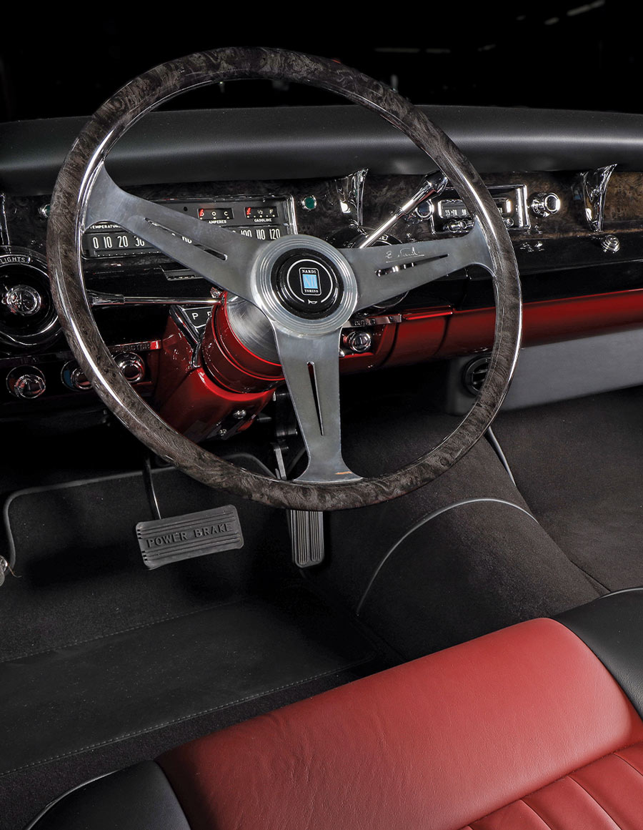 1957 Buick steering wheel custom rim classic Buick emblem