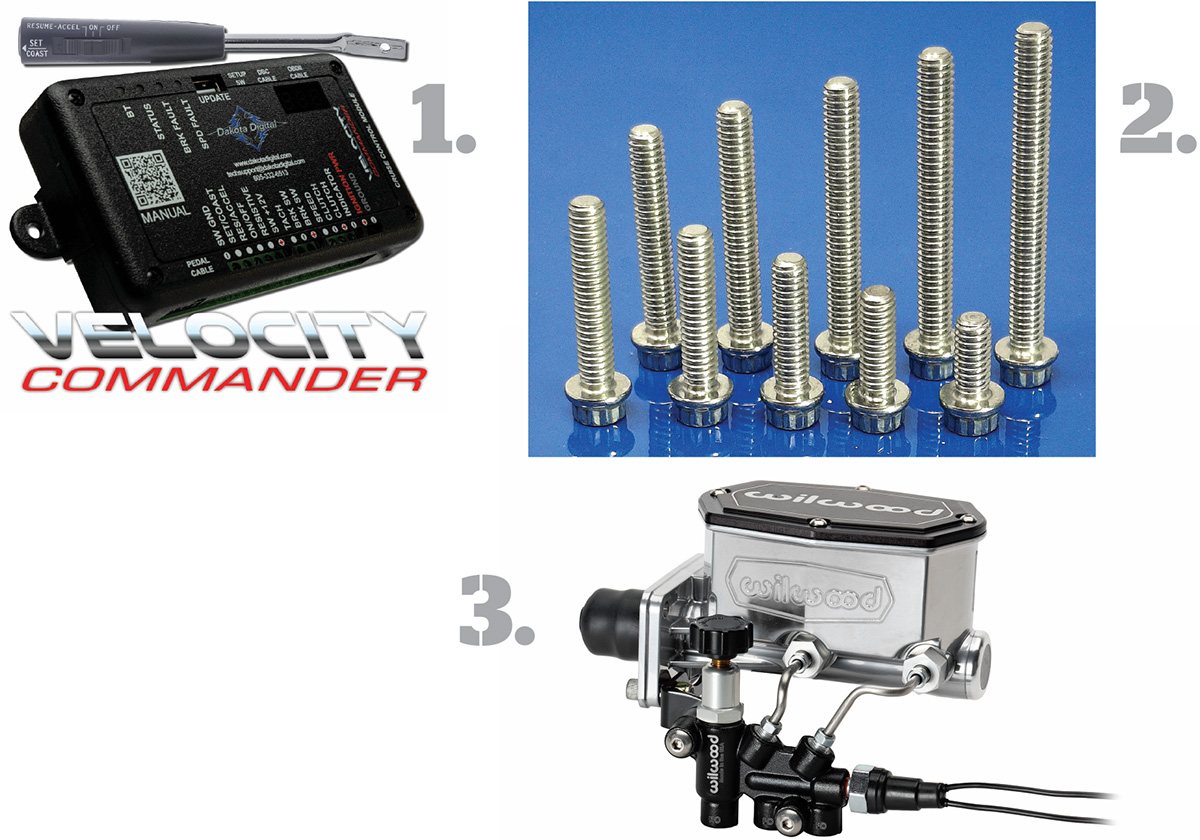 Drive by Wire Cruise Control System, Tiny Bolt Offerings, and Mopar Four-Bolt Mount