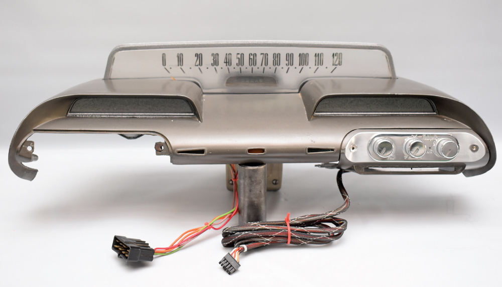 dodge dash cluster vintage horizontal speedometer climate controls wiring harness