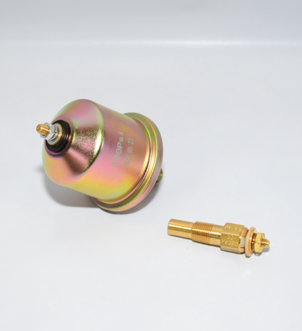 oil pressure sender brass sensor fitting 100psi electric gauge sender