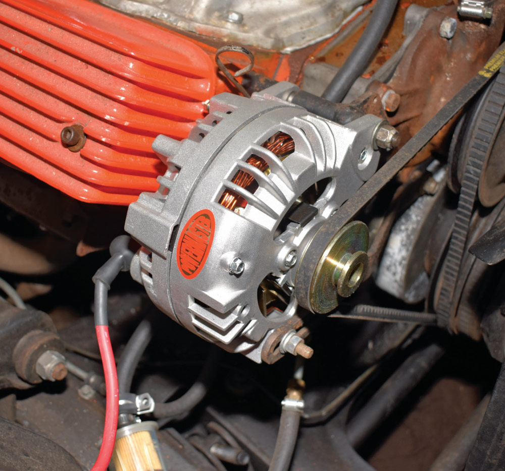 alternator install tekman wiring serpentine belt small block mopar valve covers