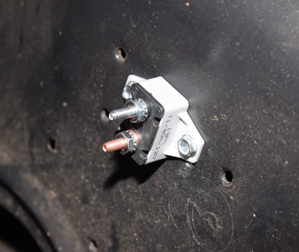 battery cutoff switch firewall mount heavy-duty isolator two-post connection