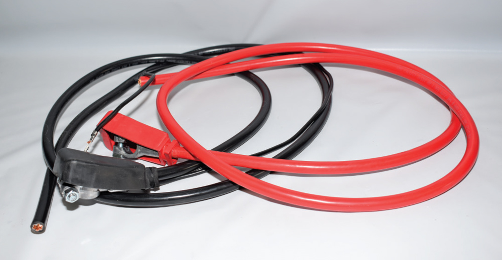 battery cable kit red and black heavy gauge wire with terminals and boot