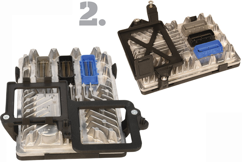 GM LT Engine Controller Mounts with Stackable Relay Options and Anti-Grounding Protection