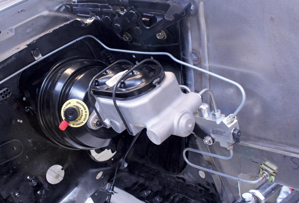 1965 mustang cpp brake booster and master cylinder install