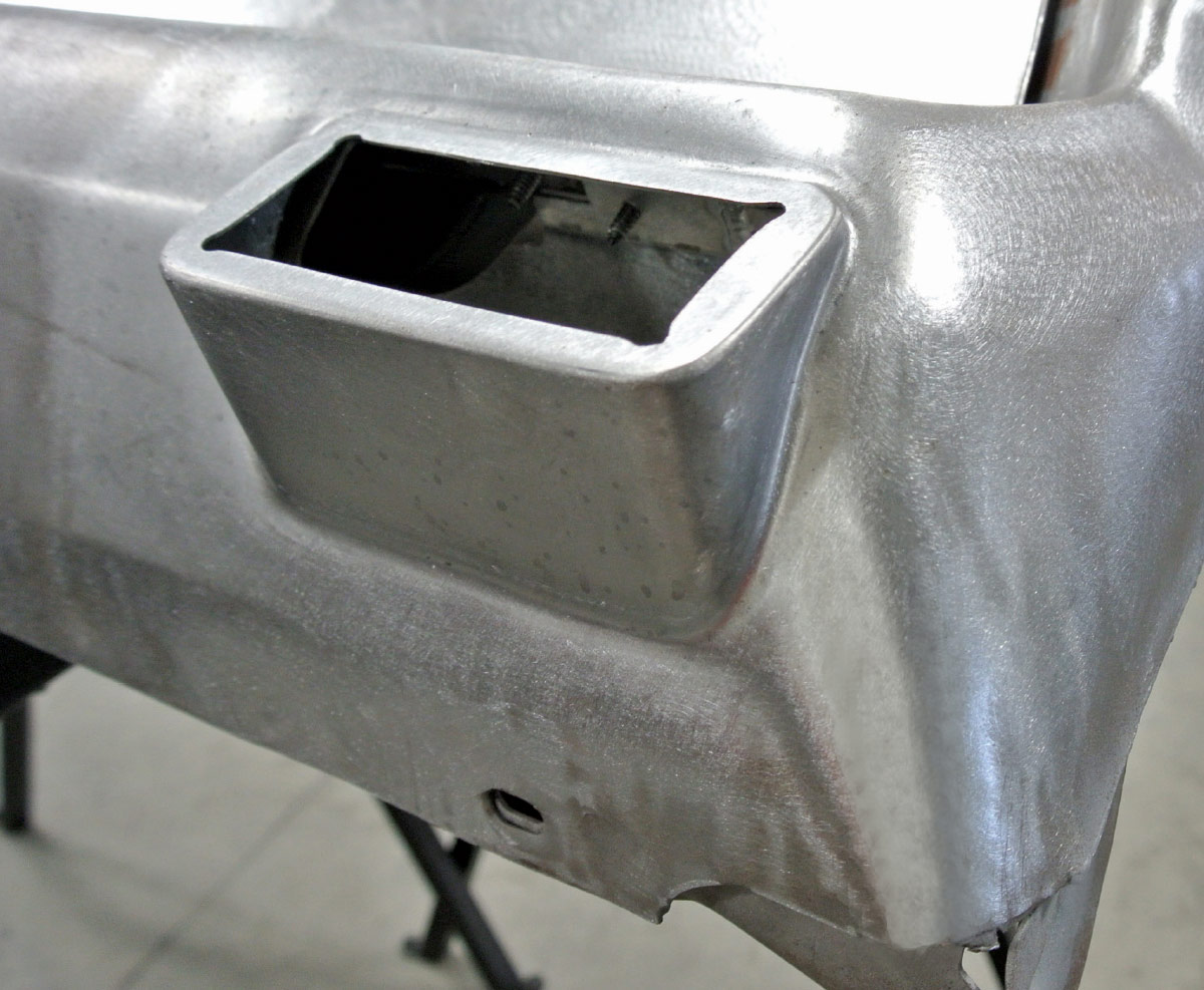 1971 plymouth duster dash panel detail vent corner metal