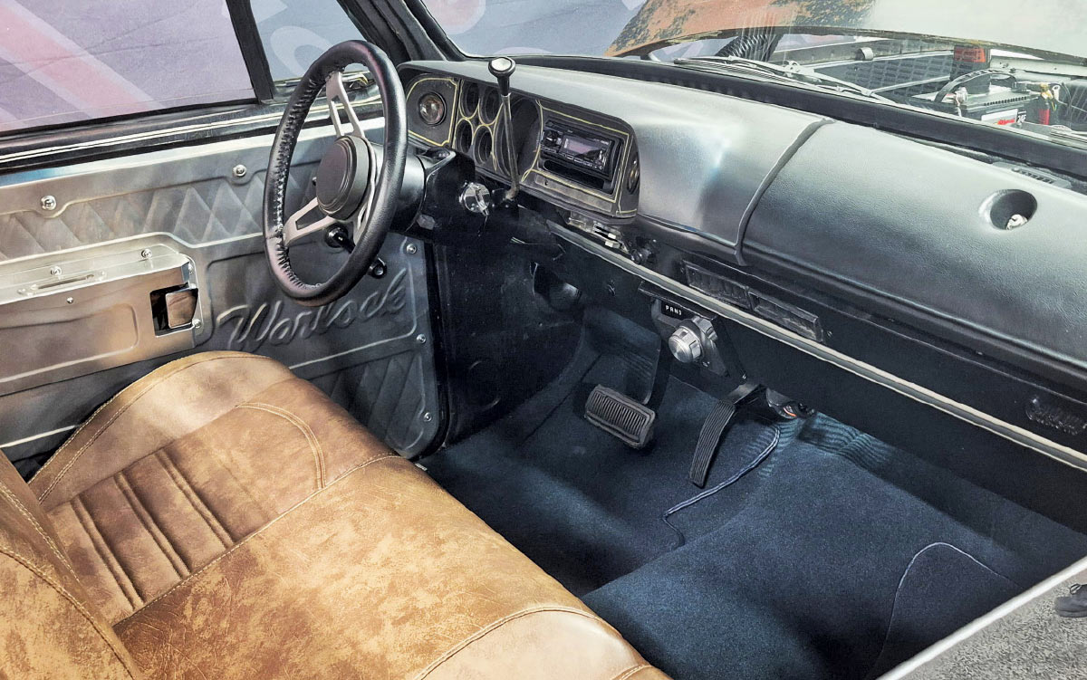 1969 ford 100 custom beige interior sema 2025