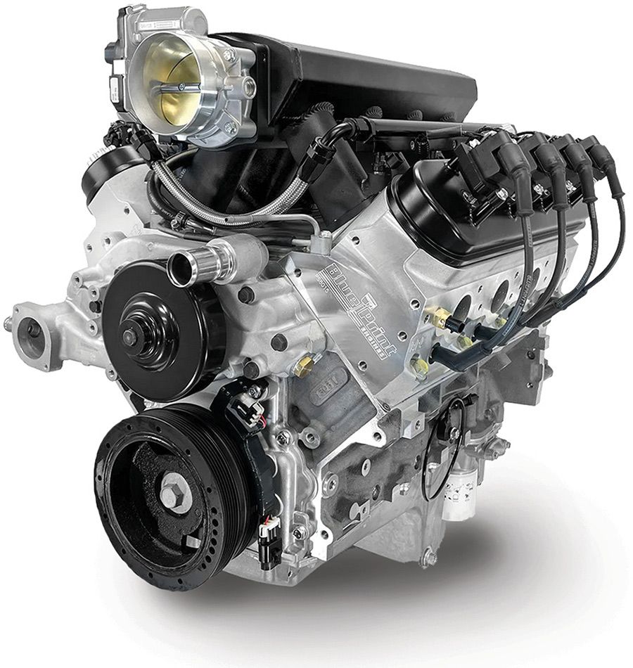 the LS Compatible complete, ready-to-run V-8 from BluePrint Engines