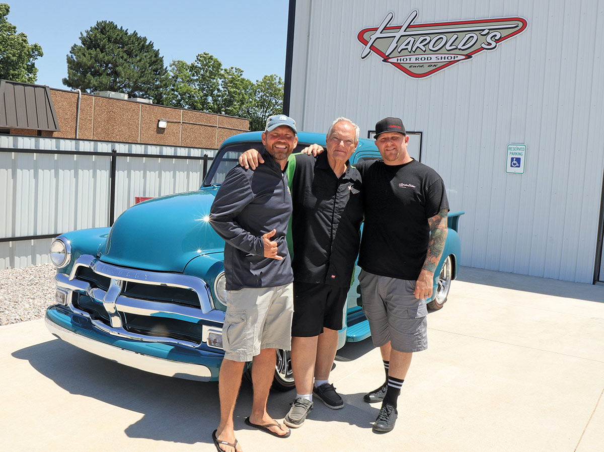 Charley Hutton, Harold Clay, and Travis Sylvester