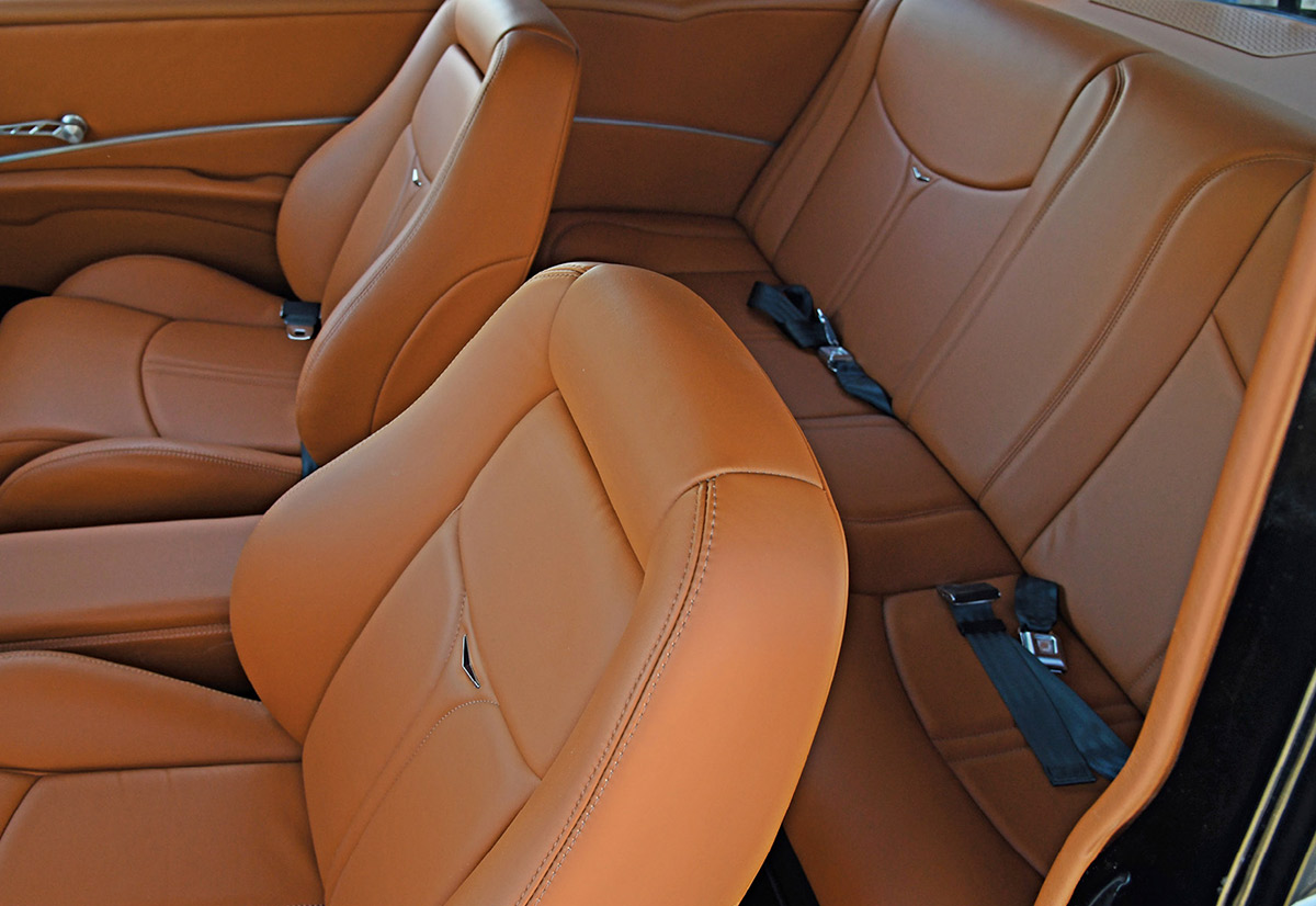 Rear seating area