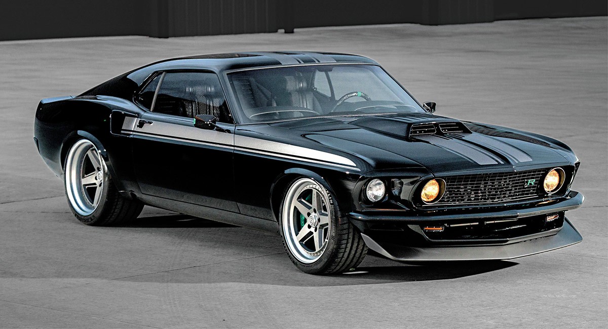 1969 Ford Mustang SportsRoof Ringbrothers' Kingpin Ragle Design’s reimagined Mach 1 bodywork