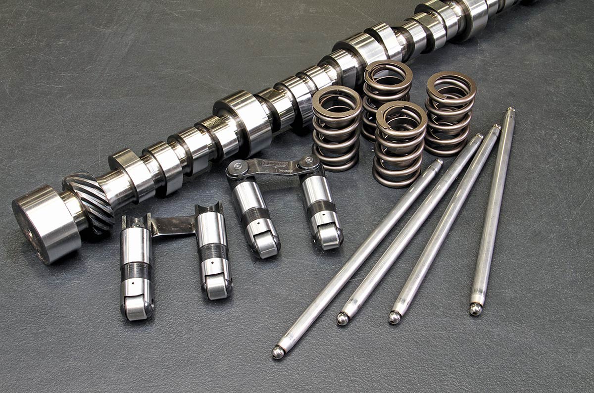 Xtreme Energy hydraulic roller camshaft upgrade kit parts.