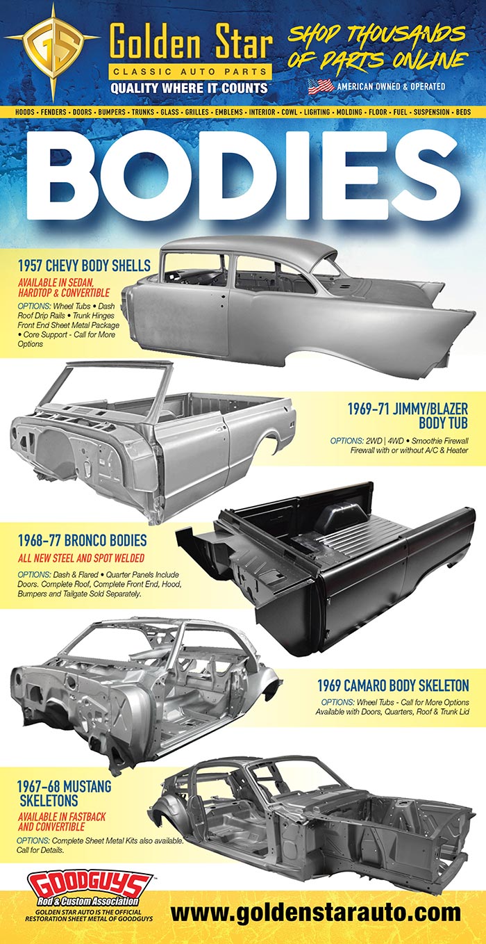 Golden Star Classic Auto Parts Advertisement