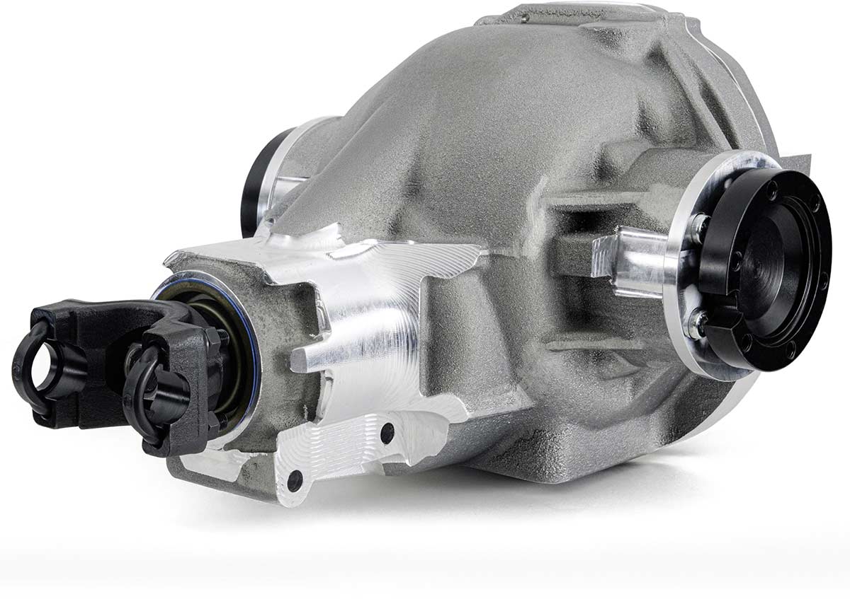 Aluminum ZR12 center section side profile.