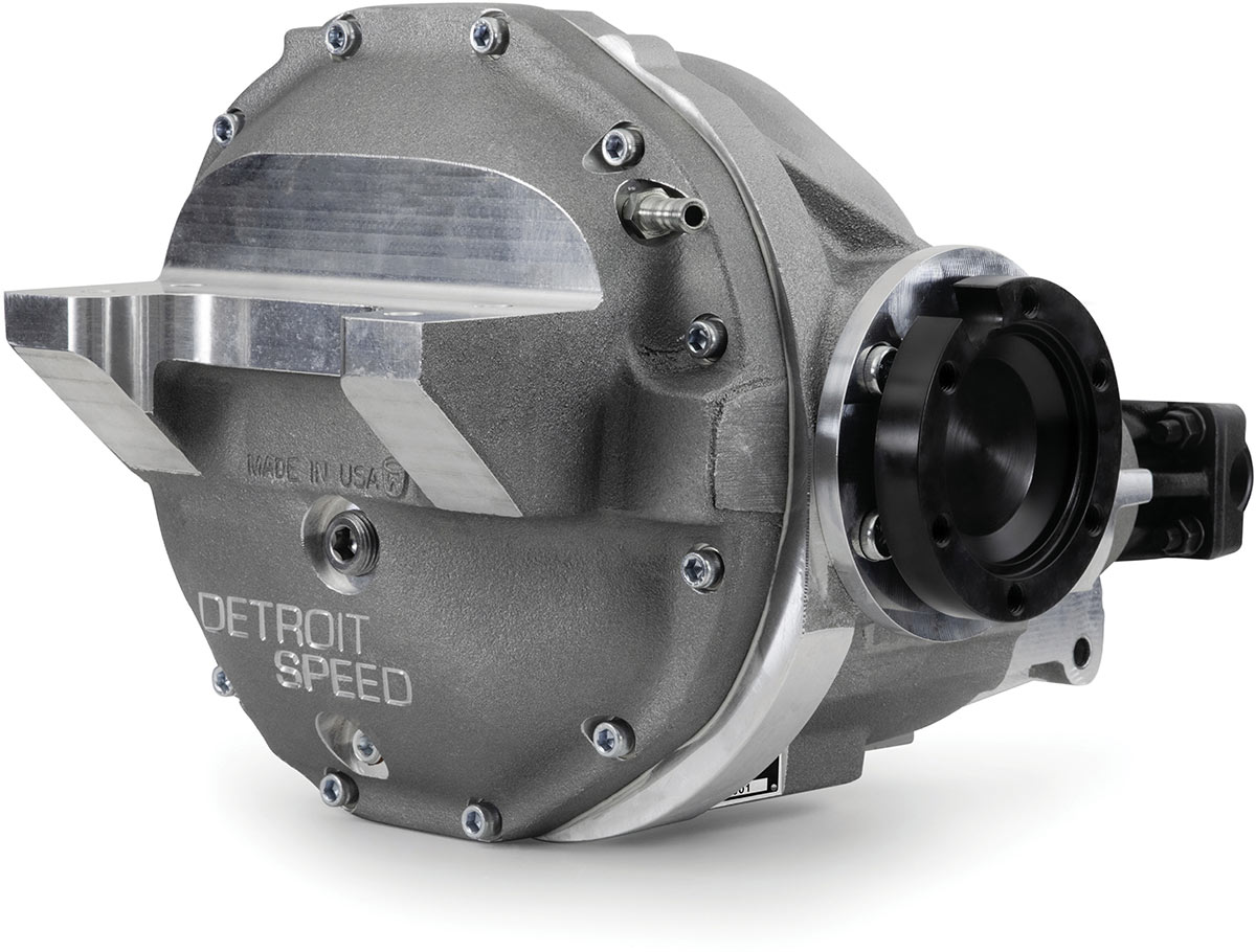 Rear view of the aluminum ZR12 housing.