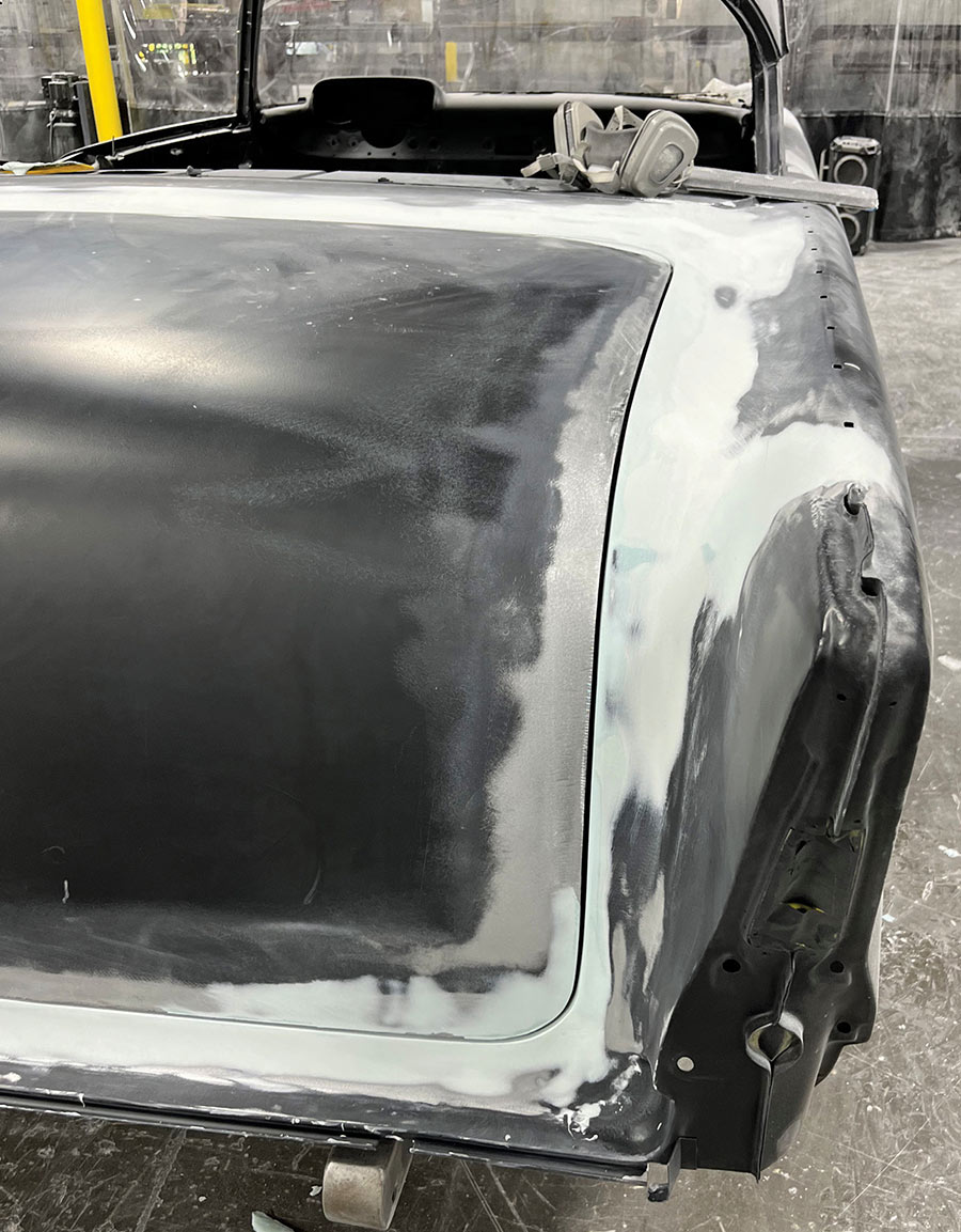 Ensuring clean, uniform panel gaps before painting